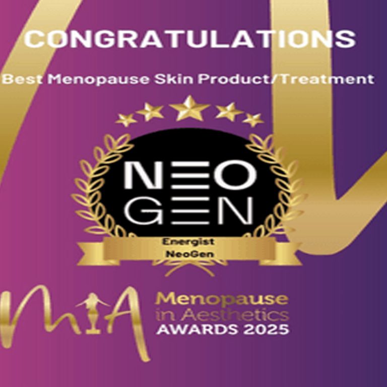 NeoGen wins the Menopause in Aesthetics Award 2025 in Europe for nitrogen plasma technology